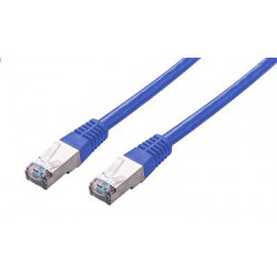 Kabel C-TECH patchcord Cat5e, FTP, modrý, 2m CB-PP5F-2B