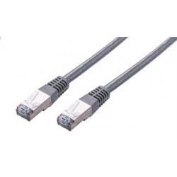 Kabel C-TECH patchcord Cat5e, FTP, šedý, 2m CB-PP5F-2