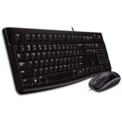 Logitech MK120 klávesnice bezdrôtová, US, USB, čierna 920-002563