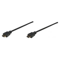 Manhattan Kábel pre monitory HDMI/HDMI 1.3 1,8m tienený, čierny 306119