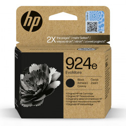 HP 924e EvoMore Black Original Ink Cartridge, 1000str. 4K0V0NE#CE1
