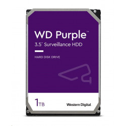 WD Purple Surveillance 3,5" HDD 1,0TB 5400 RPM 64MB SATA 6Gb/s...