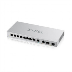 Zyxel XGS1010-12 v2, 12-Port Gigabit Unmanaged Switch with 8-Port...