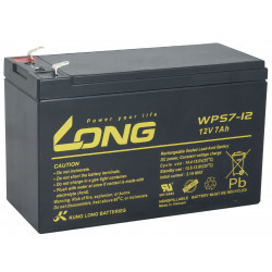 LONG baterie 12V 7Ah F1 (WPS7-12) PBLO-12V007-F1A