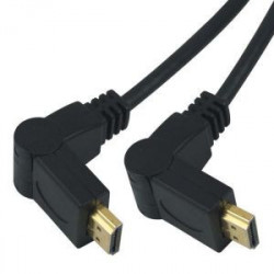 PremiumCord Kabel HDMI A - HDMI A M/M 15m, rotační kphdmo15