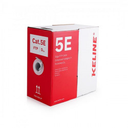 KELine kabel FTP, Cat5E, drôt, LSOH, Eca, s2, d1, a1, box 305m -...