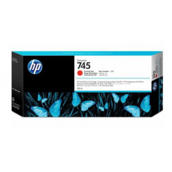 HP 745 300-ml Chromatic Red Ink Cartridge F9K06A
