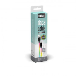 ColorWay Kábel USB Type-C (multicolor) 2.4A 1m CW-CBUC018-MC