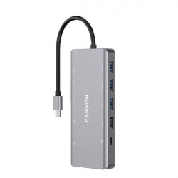 Canyon DS-12, Multiport Docking Station, 13 portov, 1xUSB-C...