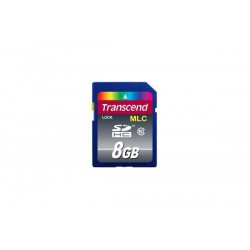 Transcend Compact Flash 8GB SDHC Cl10 Industrial TS8GSDHC10M