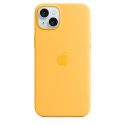 Apple iPhone 15 Plus Silicone Case with MagSafe - Sunshine MWNF3ZM/A