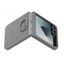 Samsung Silikónový kryt s držiakom na prst pre Z Flip6 , šedý...
