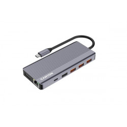 Canyon DS-16, Multiport Docking Station, 13 portov, 1xUSB-C 100W...