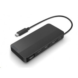 Lenovo USB-C Dual Display Travel Dock with 100W - PD65W (1x DP, 1x...