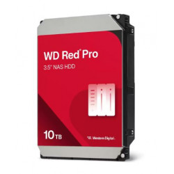 WD Red Pro 3,5" HDD 10TB NAS 7200RPM 512MB SATA III 6Gb/s WD103KFBX
