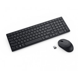 Dell Pro Compact Silent Keyboard and Mouse - KM555 - Czech/Slovak...