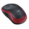 Logitech M185 Wireless Mouse - RED 910-002237