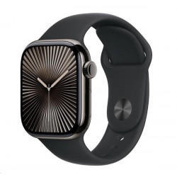 Apple Watch Series 10 GPS + Cellular 42mm Slate Titanium Case with...