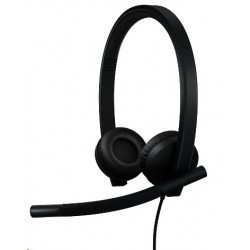 Logitech® H570e USB Headset Stereo (Teams version) headset - BLACK...