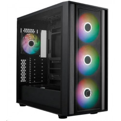 CoolerMaster case MasterBox 600, 4x ARGB Fan, ATX, čierna, bez...