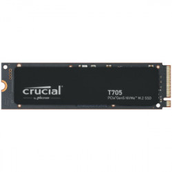 Crucial T705 4TB SSD PCIe NVMe M.2 2280, r14100MB/s, w12600MB/s...