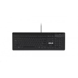 ASUS KU100 SmartCard Keyboard - drôtová klávesnica, čierna, CZ/SK...