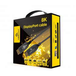 Gembird kábel DisplayPort (M - M), 8K, aktívny, optický (AOC), s...