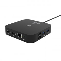 i-tec USB-C Dual HDMI Docking Station, Power Delivery 100W...