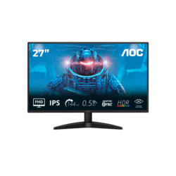 AOC 27B36X 27" IPS 1920x1080 1500:1 4ms 300cd DP HDMI čierny 144Hz