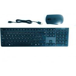 Lenovo Professional Wireless Rechargeable Keyboard and Mouse Combo...