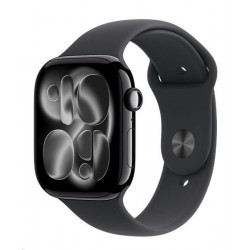 Apple Watch Series 11 GPS 42mm Jet Black Aluminium Case with Black...