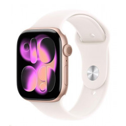 Apple Watch Series 11 GPS 42mm Rose Gold Aluminium Case with Light...