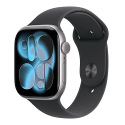 Apple Watch Series 11 GPS 46mm Space Grey Aluminium Case with Black...