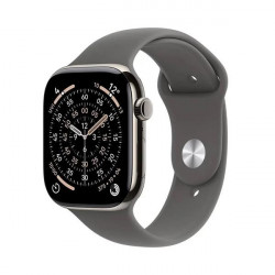 Apple Watch Series 11 GPS + Cellular 42mm Natural Titanium Case...