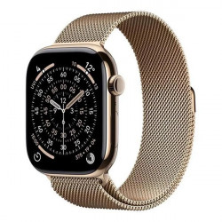 Apple Watch Series 11 GPS + Cellular 46mm Gold Titanium Case with...