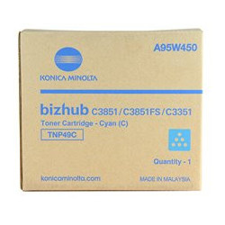 toner MINOLTA TNP49C cyan Bizhub C3351/C3851 (12000 str.) A95W450
