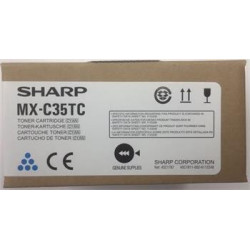 toner SHARP MX-C35TC Cyan MX-C357F/C407P (6000 str.) MXC35TC