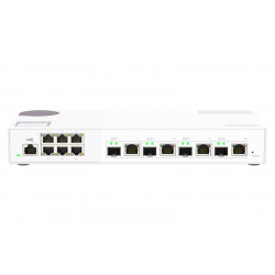 QNAP riadený switch QSW-M2106-4C (6x 2,5GbE RJ45 a 4x kombinované...