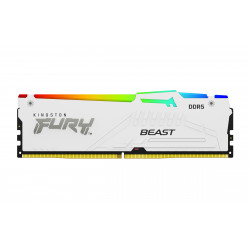 Kingston FURY Beast EXPO/DDR5/16GB/6000MHz/CL30/1x16GB/RGB/White...