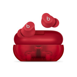 Beats Solo Buds/ANC/BT/Bezdrať/Transparent Red MUW03EE/A