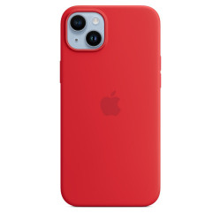 iPhone 14+ Silicone Case with MS - (PRODUCT)RED MW513ZM/A