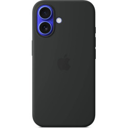 iPhone 16 Silicone Case with MS - Black MYY13ZM/A