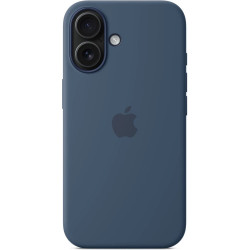 iPhone 16 Silicone Case with MS - Denim MYY23ZM/A