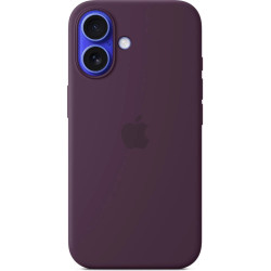iPhone 16 Silicone Case with MS - Plum MYY43ZM/A