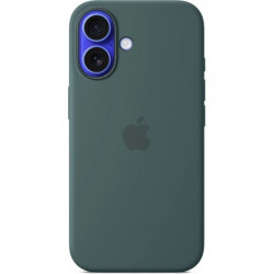 iPhone 16 Silicone Case with MS - Lake Green MYY83ZM/A