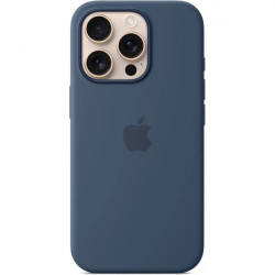 iPhone 16 Pro Max Silicone Case with MS - Denim MYYU3ZM/A