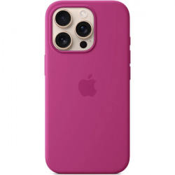 iPhone 16 Pro Max Silicone Case with MS - Fuchsia MYYX3ZM/A
