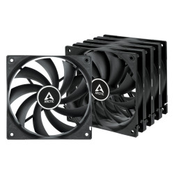 ARCTIC F12 Value Pack (Black) - ARCTIC F12 Case Fan - 120mm case...