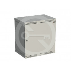 Rozvádzač nástenný SENSA 12U 400mm, dvere plech, RAL 7035,...