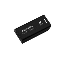 ADATA UC320/64GB/USB 3.2/USB-A/Čierna UC320-64G-RBK/BK